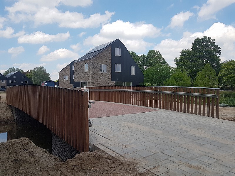 Bruggen de Enk Barneveld betonnen brug0
