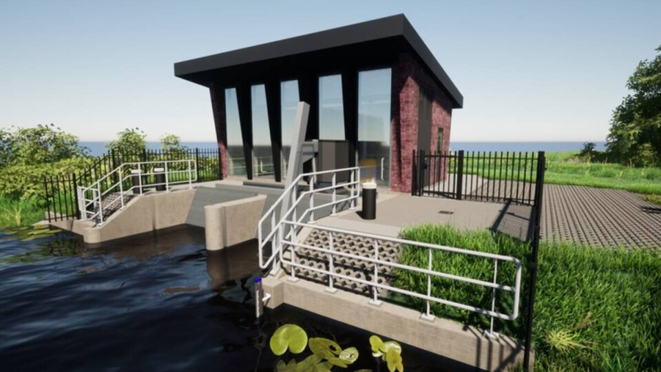 Gemaak de sas 3d