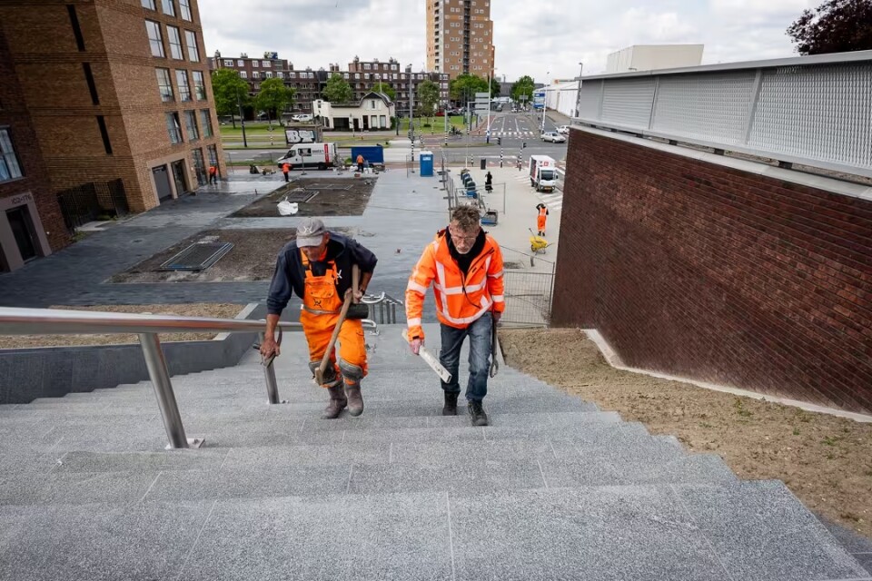 Wallaard Rotterdam trap dakpark 2