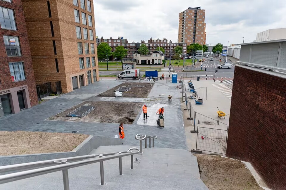 Wallaard Rotterdam trap dakpark 4